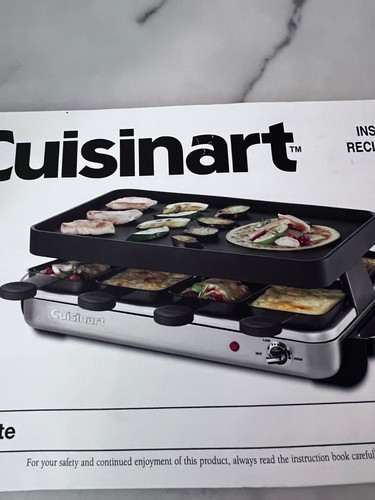 Cuisinart raclette grill - cuisinart,