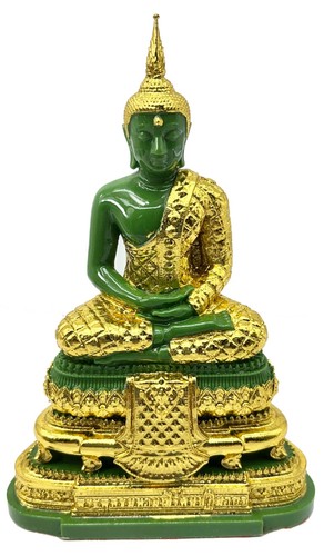 Emerald buddha statue - emerald, large