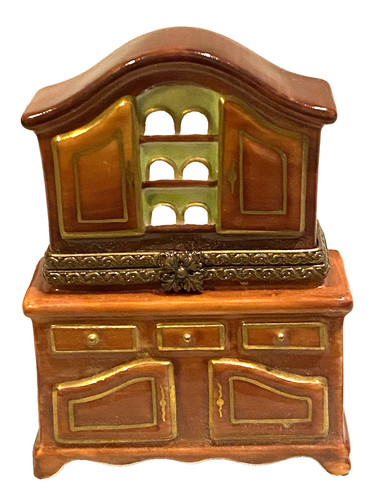 Limoges peint main trinket - main,