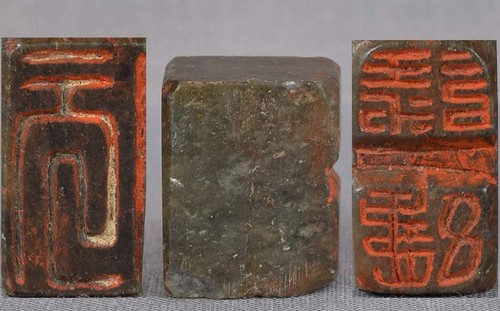 19c chinese scholar soapstone - scholar,