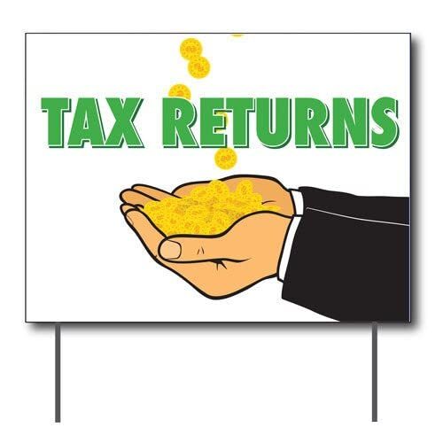Tax returns sidewalk yard - |,