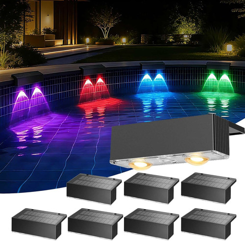 Pack solar pool lights - pack,