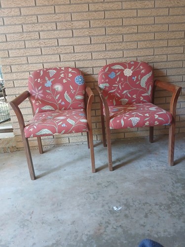Pair vintage h - , gunlocke