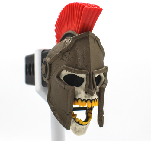 Laughing spartan skull trailer - skull,