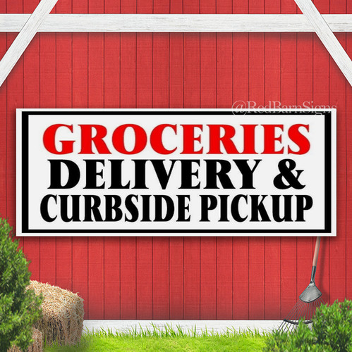 Groceries delivery curbside - delivery,