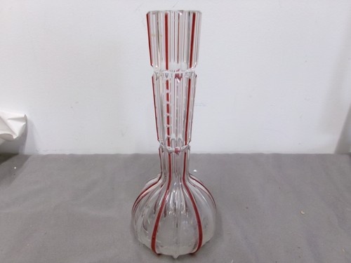 Vintage welz cranberry cut - cranberry,