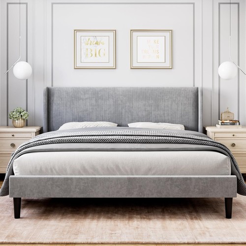 Full size bed frame - bed, w/