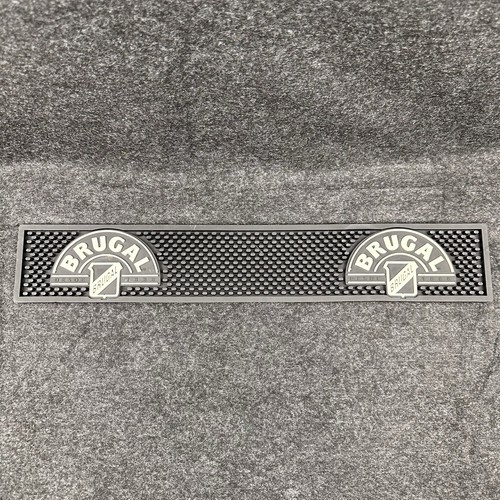 Brugal rum rubber bar mat - brugal,