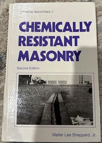 Chemical resistant masonry - masonry, by
