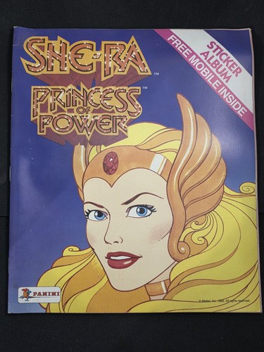Vintage 1986 panini she - vintage, she-ra