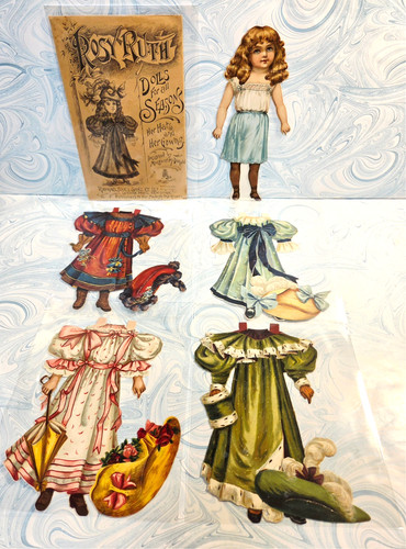 Antique paper dolls - #7,