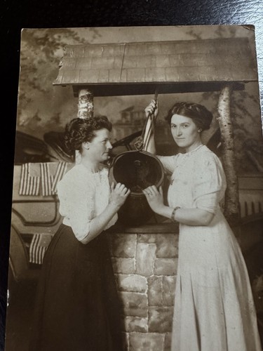 Antique rppc photo postcard - antique,