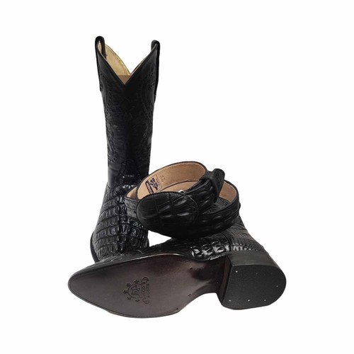 Men cowboy crocodile print - men's,