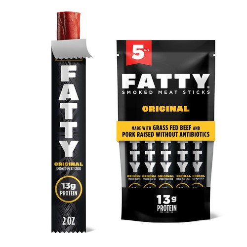 Fatty meat sticks - meat, made