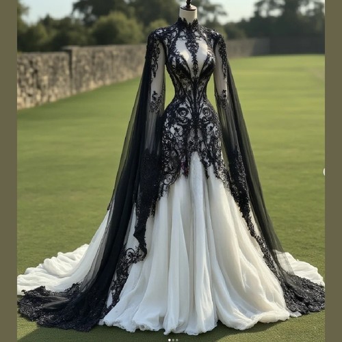 Black and white gothic - and,