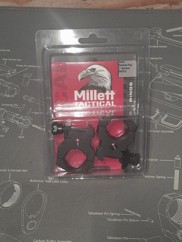 Millett tactical scope rings - tactical,