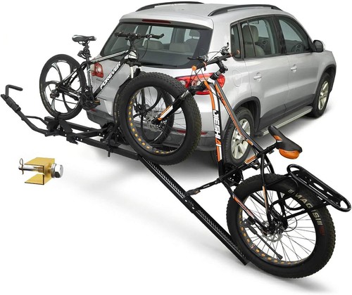 Heavy duty bike - hitch, rack