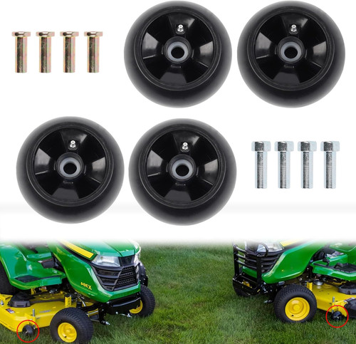 Mower deck wheel kit for - mower,