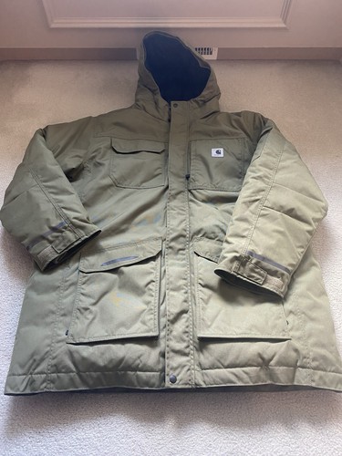 Carhartt coat mens green - carhartt,