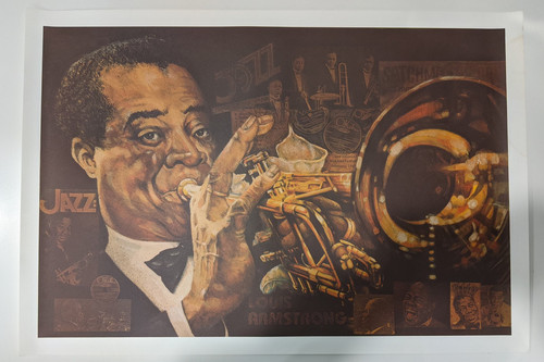 Louis armstrong full color - armstrong,