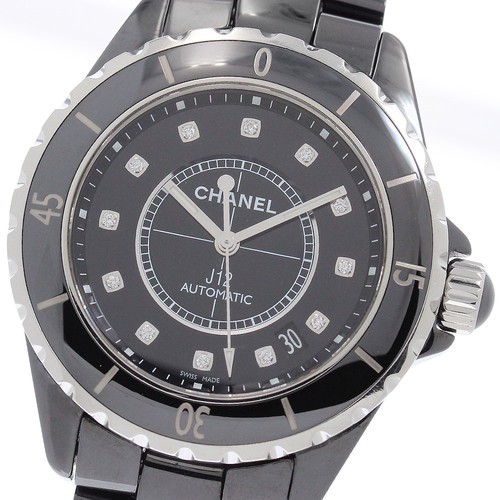 Chanel j12 38mm h1626 black - chanel,