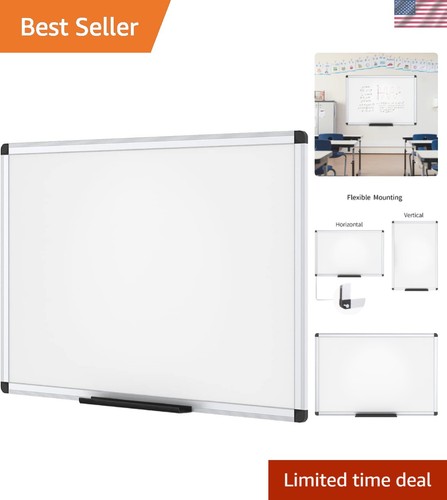 Dry erase board magnetic - dry, white