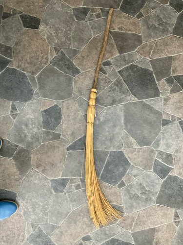 Vintage handmade straw - handmade,