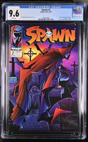 Spawn 61 cgc and bagged - and, (bagged