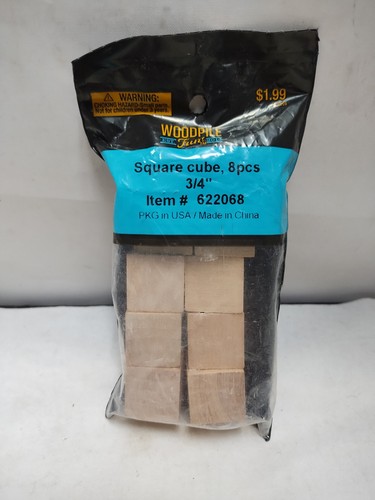 Woodpile fun square 4 - fun!, 3/4"