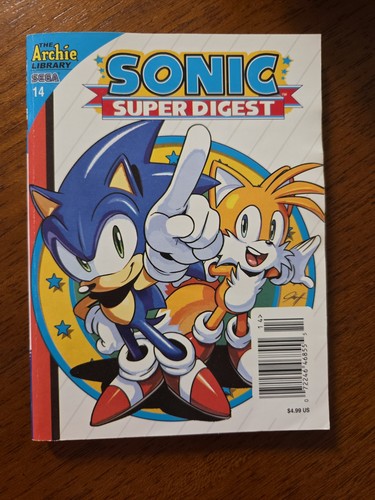 Sonic super digest sega - sonic, 14