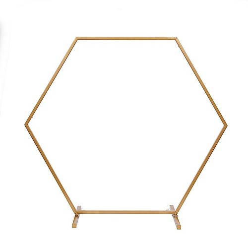 Gold geometric metal - 24",