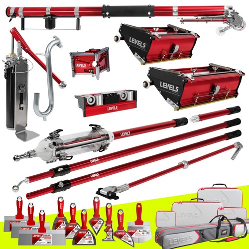 Level5 drywall tools set - drywall,