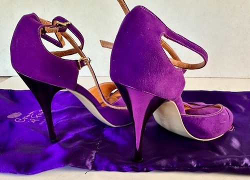 Comme faut purple suede - comme,