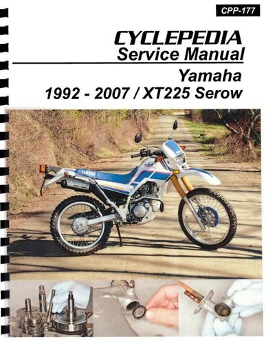 Yamaha xt225 serow service - yamaha,