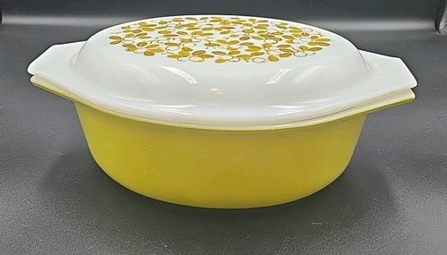 Pyrex 043 olive - olive, dish