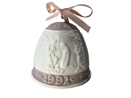 Lladro christmas bell 1991 - lladro,