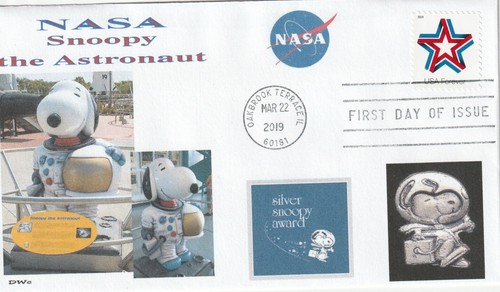 Snoopy astronaut nasa - nasa, silver