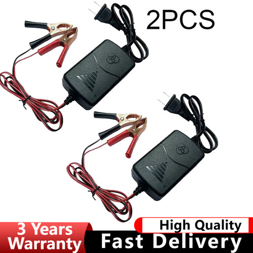 2pcs car battery - 2pcs, charger