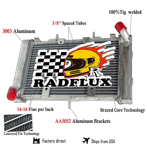 Full aluminum cooling radiator - full,