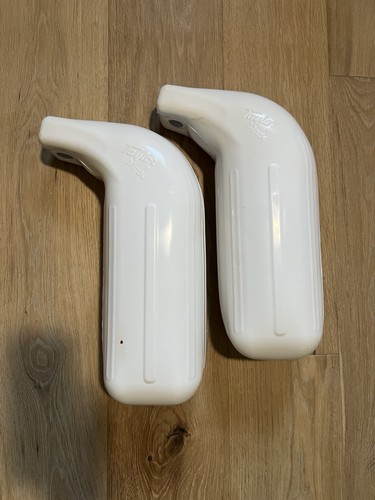 Boat fenders pair - pair, white