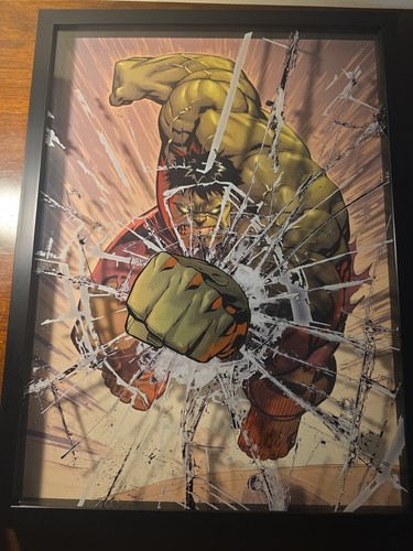 Marvel hulk framed wall art - marvel,