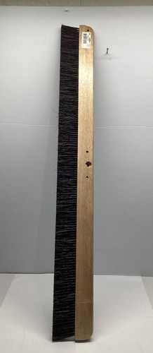 Wood backed concrete brooms - backed,