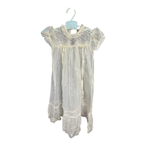 Vintage baptism dress lace - baptism,