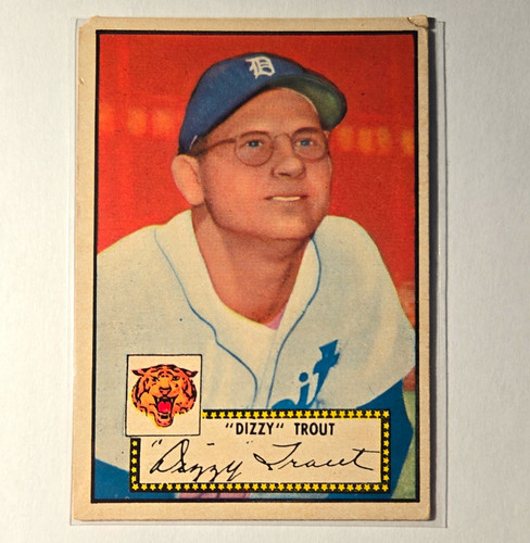 Topps 1952 dizzy trout - 1952,