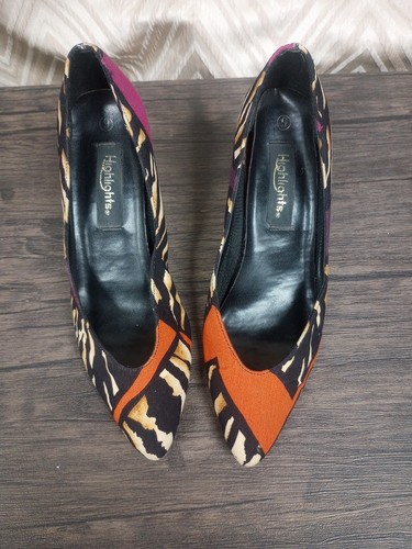 Vintage pumps black gold - pumps,