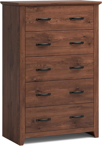 Tall drawer dresser chest - tall, 5-drawer