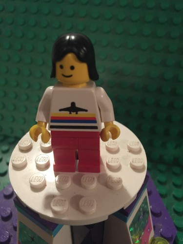 Lego city town - airplane, pilot