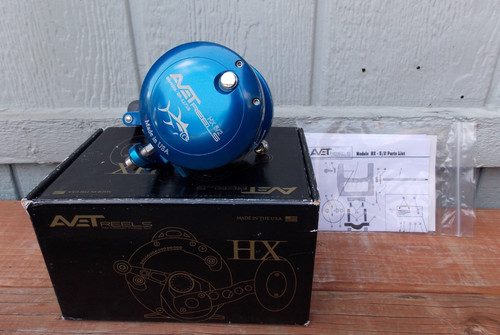 Avet blue fishing reel - avet,