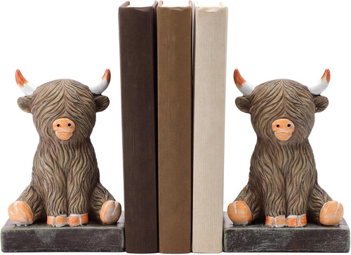 Pcs vintage highland cow - 2,