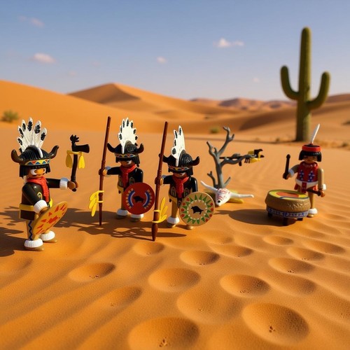 Playmobil 3732 native american - native,